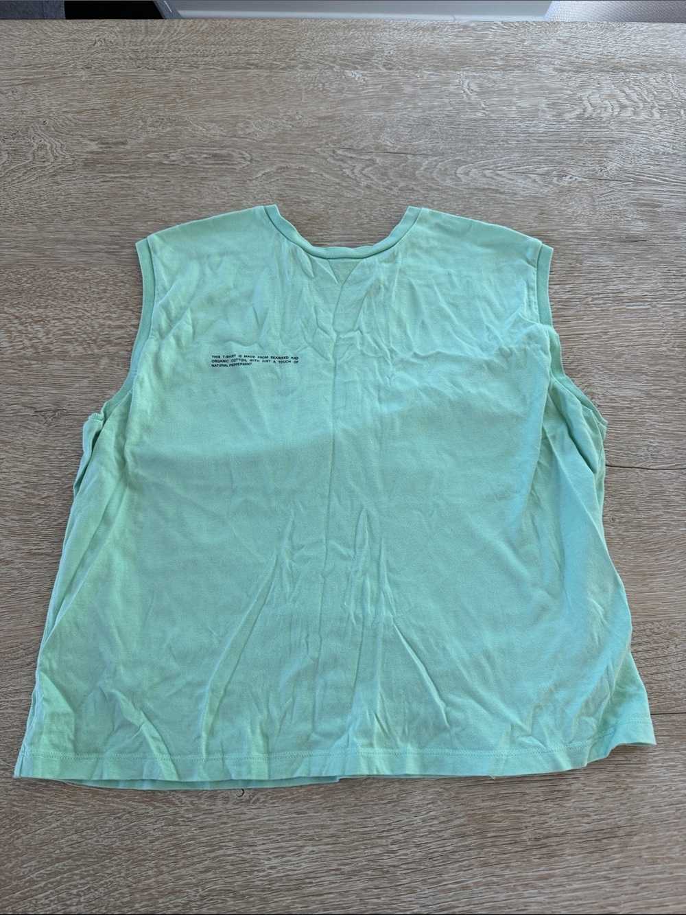 Pangaia Mint Green Sleeveless Tank